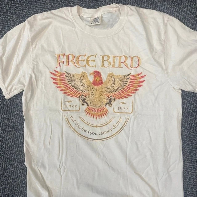 Free Bird Shirt, Comfort Colors Band TShirt