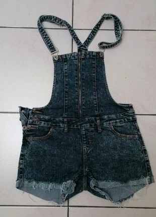 🌼 Salopette Short En Jean Vintage Bleu Taille L S2406022, état: Très bon état, taille: L / 40 / 12, 12,00 €, 13,30 € Protection acheteurs (Pro) incluse