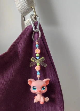 Porte clé Petshop Cochon, marke: Littlest Pet Shop, zustand: Sehr gut, 7,00 €, 8,05 € inklusive Vinted-Käuferschutz
