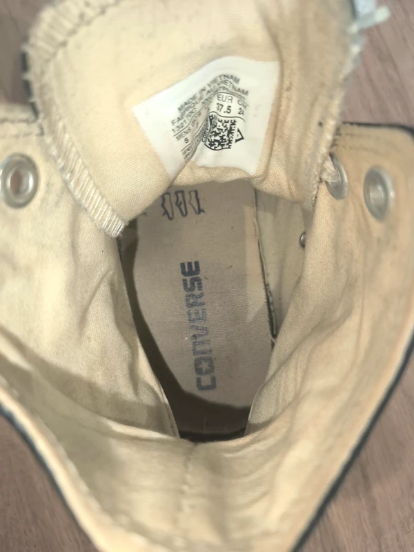 Converse All Star 🖤 noires cuir montantes – T37.5 (sans boîte) - photo numéro 4