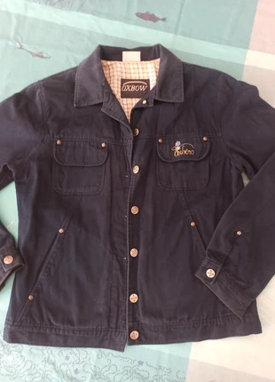 Veste femme bleu marine,logo brodé wave, T 38/40, Oxbow, brand: Oxbow, condition: Very good, size: M / 38 / 10, €19.90, €21.60 includes Buyer Protection