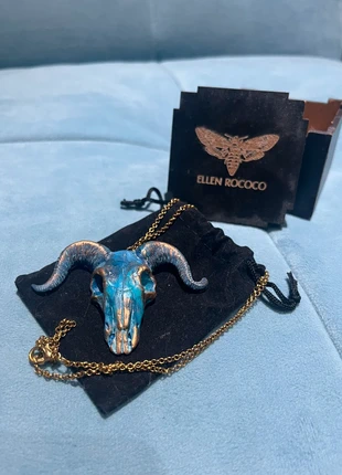 Beautiful Handmade Ram Necklace by Ellen Rocco, brand: Ellen rocco, condition: New with tags, £50.00, £53.20 includes Buyer Protection