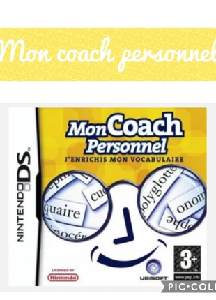 Jeu Mon Coach personnel "j'enrichis mon vocabulaire" Nintendo DS, marque: Nintendo, état: Très bon état, 1,50 €, 2,28 € Protection acheteurs incluse