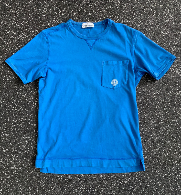 contact gemak teer Exclusieve Stone Island T-shirt Blauw XS (Grootste Kindermaat) - Vinted