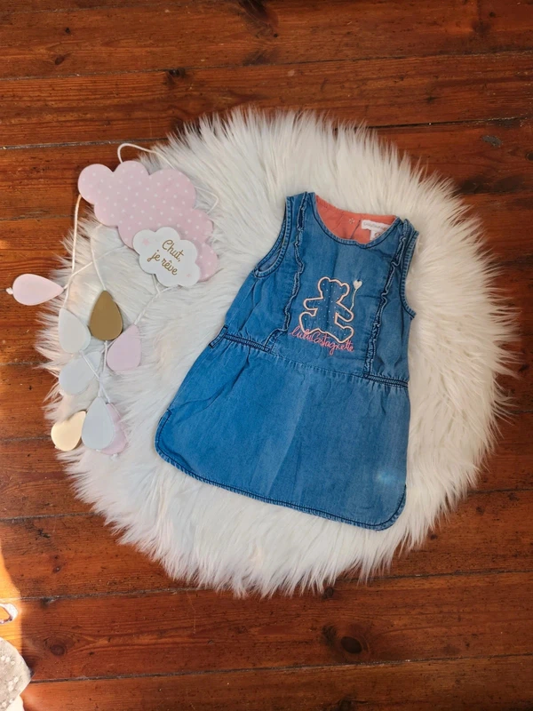 Jolie robe 12 mois lulu castagnette