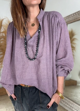 Blouse intuition oversize prune clair taille unique, marque: Intuition, état: Très bon état, taille: Taille unique, 42,00 €, 44,80 € Protection acheteurs (Pro) incluse