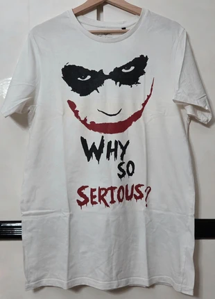 T-Shirt Joker The Dark Knight - DC Comics, marca: DC Comics, estado: Bom, tamanho: L, €1.99, €2.79 inclui Proteção do Comprador