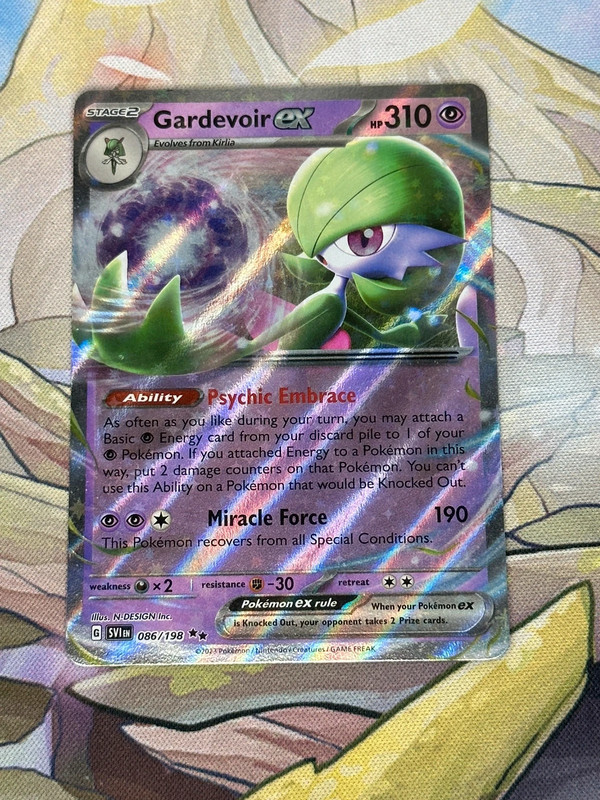 Gardevoir ex 086/198 in Portuguese Scarlet & Violet Pokémon TCG