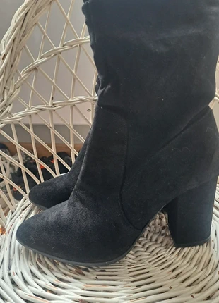Bottines à talons noires, brand: Inconnu, condition: New without tags, size: 37, €8.00, €9.10 includes Buyer Protection