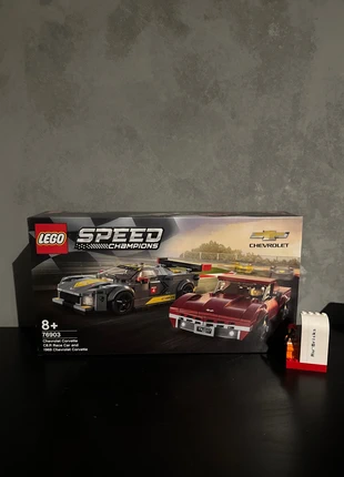 76903 LEGO Speed Champions Chevrolet Corvette C8.R Race Car and 1968 Chevrolet Corvette, merk: LEGO, staat: Nieuw met prijskaartje, maat: Prematuur, tot 44 cm, € 52,50, € 55,83 inclusief Kopersbescherming Pro
