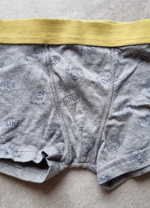 Boxer Kiabi - Tête de lion, marque: Kiabi, état: Neuf avec étiquette, taille: 3 ans / 98 cm, 1,50 €, 2,28 € Protection acheteurs incluse