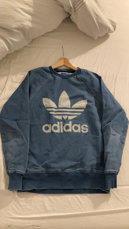 Adidas pull vintage hotsell