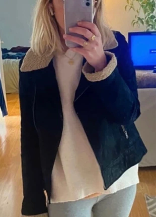 Blouson en cuir noir Only XS 34, marca: ONLY, estado: Muy bueno, tamaño: XS / 34 / 6, 30,00 €, 32,20 € Protección al comprador incluida