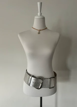 Ceinture large argentée pailletée 90/110, brand: Made In Italy, condizioni: Nuovo senza cartellino, taglia: 90 cm, €14.50, €15.93 include la Protezione acquisti