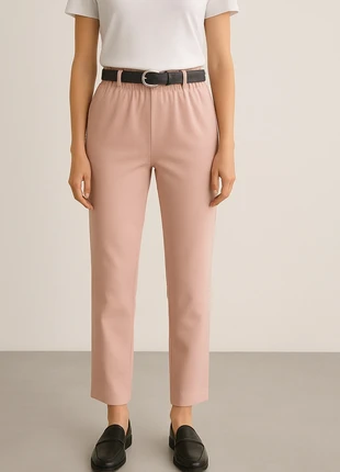 Pantalon droit ajusté rose S, brand: Pull & Bear, condition: New without tags, size: S / 36 / 8, €10.00, €11.20 includes Buyer Protection