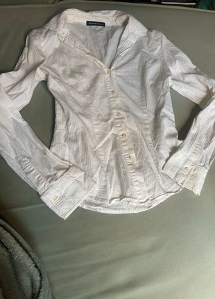 Brandy Melville white blouse, marca: Brandy Melville, estado: Muy bueno, tamaño: S / 36 / 8, 18,00 €, 19,60 € Protección al comprador incluida