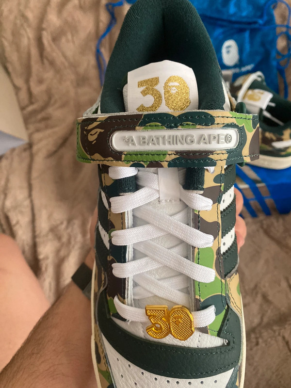 Adidas forum 84 low x BAPE talla 43 1 3 Vinted