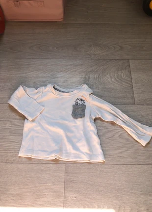 Tee shirt manches longues motif lion , brand: Lupilu, condition: Satisfactory, size: 3-6 months / 62 cm, €1.00, €1.75 includes Buyer Protection