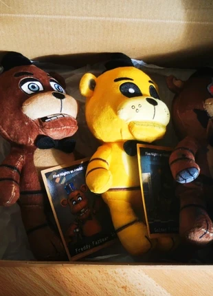 Lot de 3 peluche des 10 ans de fnaf collector, brand: Five Nights at Freddy's, condition: New with tags, size: One size, €30.00, €32.20 includes Buyer Protection