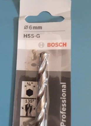 Forêt de 6 mm pour Métaux ( Bosch ), marque: Bosch, état: Neuf avec étiquette, 3,00 €, 3,85 € Protection acheteurs incluse