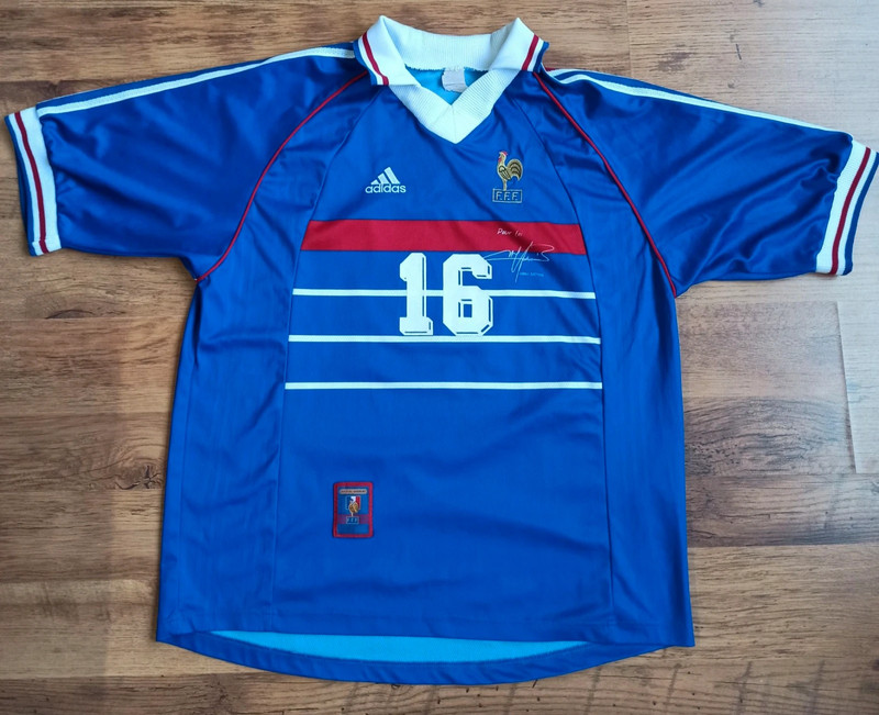 Equivalente ganado Vigilancia Maillot équipe de France coupe du monde 1998 - FFF 98 shirt - Vinted