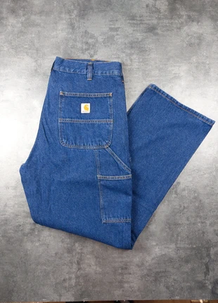 Jeans carhartt double knee coupe droite taille 34×32 coupe droite, marque: Carhartt, état: Neuf sans étiquette, taille: L, 49,90 €, 53,10 € Protection acheteurs (Pro) incluse