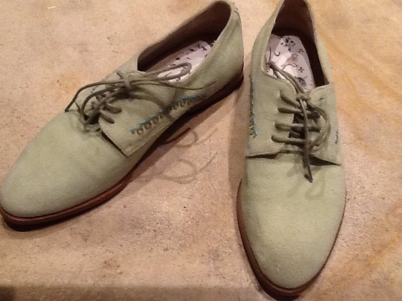 Paul et joe cuir retourne kaki clair Vinted