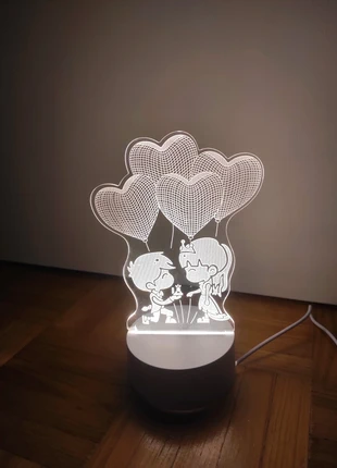 Lampe 3d, marque: saint valentin, état: Neuf sans étiquette, taille: Taille unique, 8,00 €, 9,10 € Protection acheteurs incluse