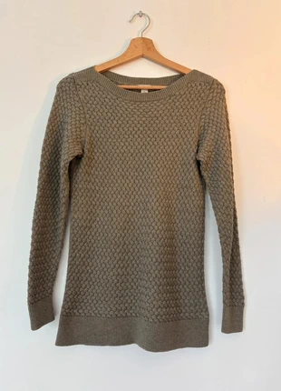 Pull maille tricot kaki, marque: L.L. Bean, état: Très bon état, taille: S / 36 / 8, 12,00 €, 13,30 € Protection acheteurs incluse