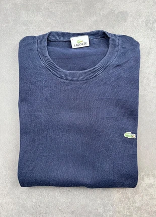 Pull en coton Lacoste col rond bleu marine taille XL Homme, marque: Lacoste, état: Très bon état, taille: XL, 29,90 €, 32,10 € Protection acheteurs incluse