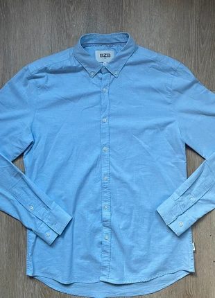 Chemise homme coton BZB bleu ciel M 40, marca: BZB, estado: Muy bueno, tamaño: M, 22,00 €, 23,80 € Protección al comprador incluida
