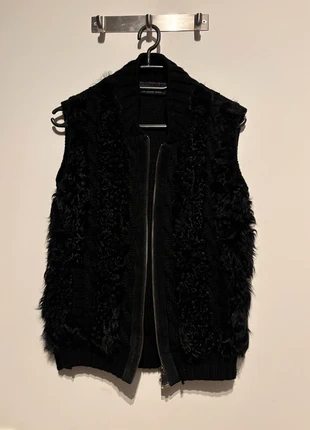 Gilet echt lear oakwood leather maat S, merk: OAKWOOD, staat: Nieuw zonder prijskaartje, maat: S / 36 / 8, € 50,00, € 53,20 inclusief Kopersbescherming