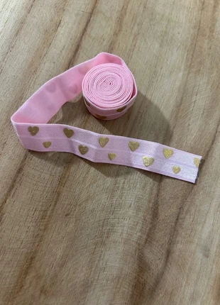 Ruban rose cœur doré, zustand: Sehr gut, 1,00 €, 1,75 € inklusive Vinted-Käuferschutz