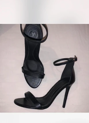 Black Sandals, brand: Missguided, condition: Very good, size: 38, €12.00, €13.30 includes Buyer Protection