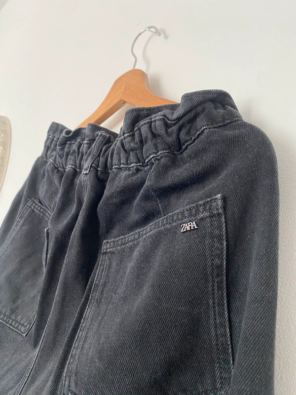 Jeans noir Zara taille 38 5