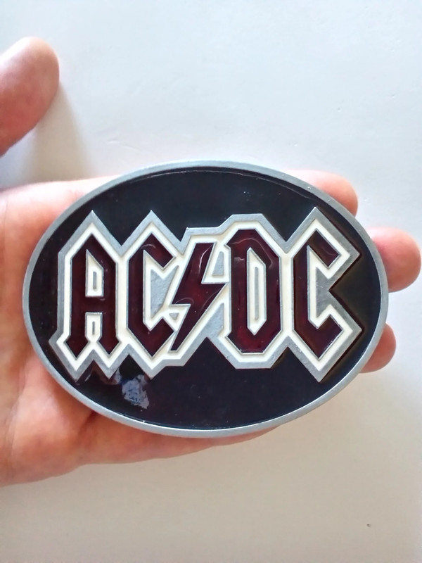 AC-DC Belt Buckle Metal | Vinted