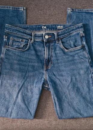 Jean C&A Homme W32 L32 Bleu Marine Coupe Droite Straight, brand: Vintage Dressing, condizioni: Ottime, taglia: IT 42 | W32, €5.00, €5.95 include la Protezione acquisti