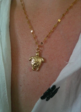 Tortue merveille 🌟 coquillage 🌟 étoile de mer collier acier inoxydable, marque: acier inoxydable, état: Très bon état, 8,00 €, 9,10 € Protection acheteurs (Pro) incluse