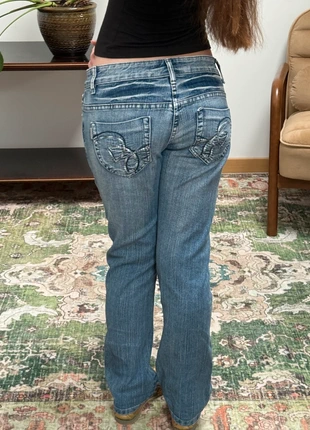 Jeans Vintage Style Miss Me Bootcut Fit style Y2K coupe évasé 2000s, brand: Vintage Dressing, condition: Very good, size: S / 36 / 8, €29.99, €32.19 includes Buyer Protection