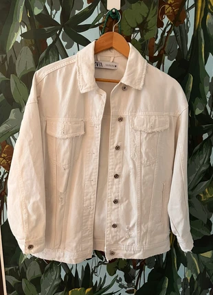 Veste en jean, marque: Zara, état: Neuf sans étiquette, taille: XS / 34 / 6, 19,80 €, 21,49 € Protection acheteurs incluse