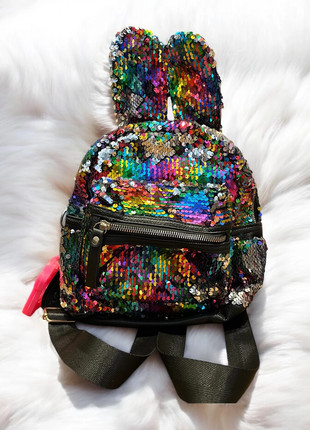 Zaino Bunny con Paillettes Intercambiabili, état: Bon état, 2,00 €, 2,80 € Protection acheteurs incluse
