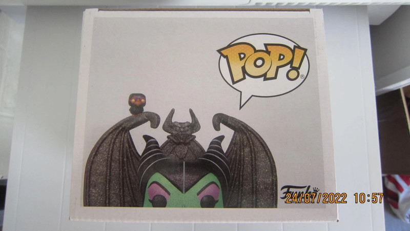 Figurine Funko Pop Disney Villains Maléfique sur le trône