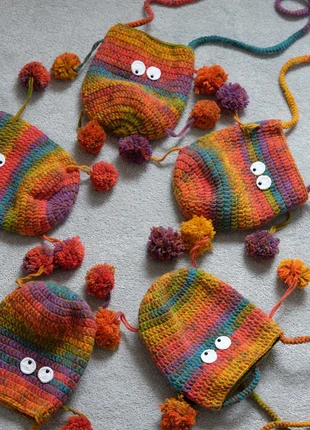 Handcrafted Fluffy Monster Crossbody Bag – Adorable Decor & Halloween Essential | Premium Quality, condition: New without tags, £15.00, £16.50 includes Buyer Protection