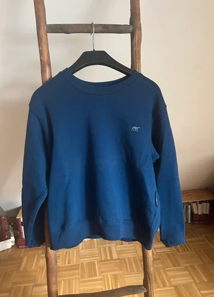 Nachhaltiger Erdbär Sweater, Unisex, Größe XS, Bio-Baumwolle, Blau, marke: Erdbär, zustand: Sehr gut, größe: XS / 34 / 6, 19,90 €, 21,60 € inklusive Vinted-Käuferschutz