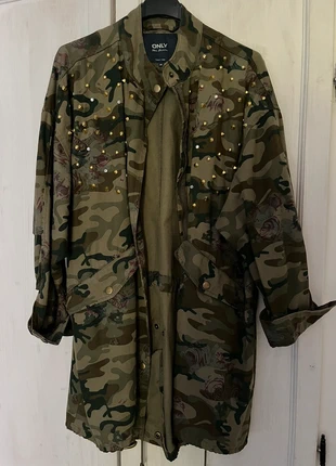 Giacca ONLY mimetica donna, marke: ONLY, zustand: Neu, größe: S / 36 / 8, 22,00 €, 23,80 € inklusive Vinted-Käuferschutz