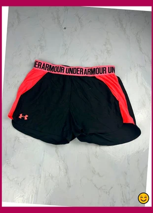 Short de sport Under Armour rose et noir pour femme taille S, brand: Under Armour, condition: Very good, size: S / 36 / 8, €11.00, €12.25 includes Buyer Protection Pro
