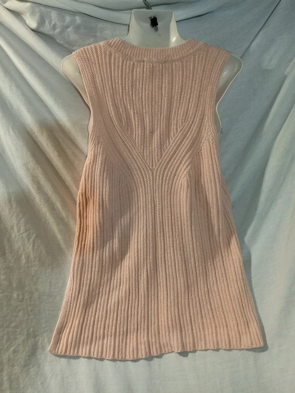 Pendleton pink sweater tank top small 5