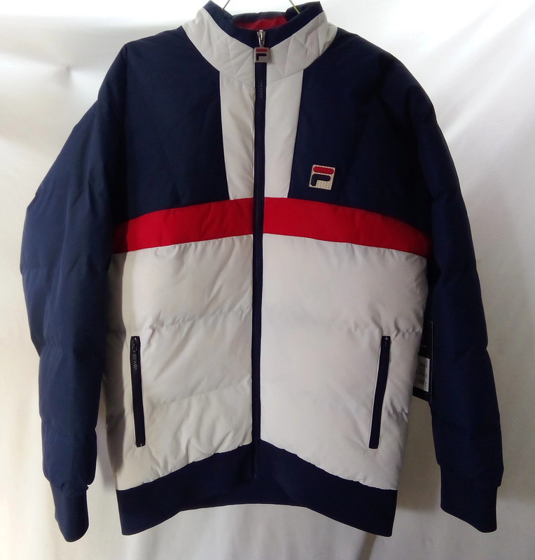 Doudoune homme fausto FILA bleue blanc rouge taille S Vinted