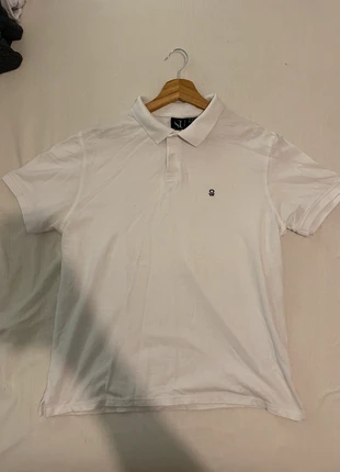 Polo Blanc Straight up, marque: Straight up, état: Très bon état, taille: L, 5,00 €, 5,95 € Protection acheteurs incluse