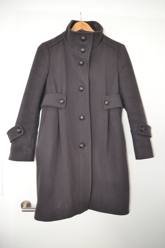 Manteau violet Comptoir des cotonniers 1